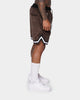XXIII Aurelio Cord Shorts Tan