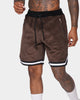 XXIII Aurelio Cord Shorts Tan