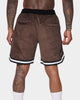 XXIII Aurelio Cord Shorts Tan