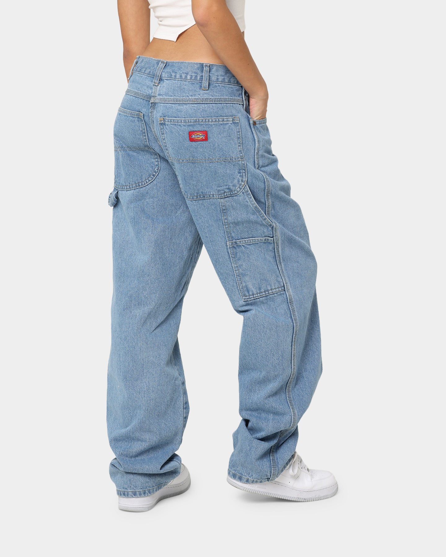 Dickies Relaxed Fit Carpenter Jeans Light Indigo | Culture Kings US