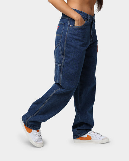 Dickies Relaxed Fit Carpenter Jeans Stone Washed In
