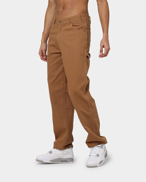 Dickies Relaxed Fit Duck Jeans Rinsed Timber Brown