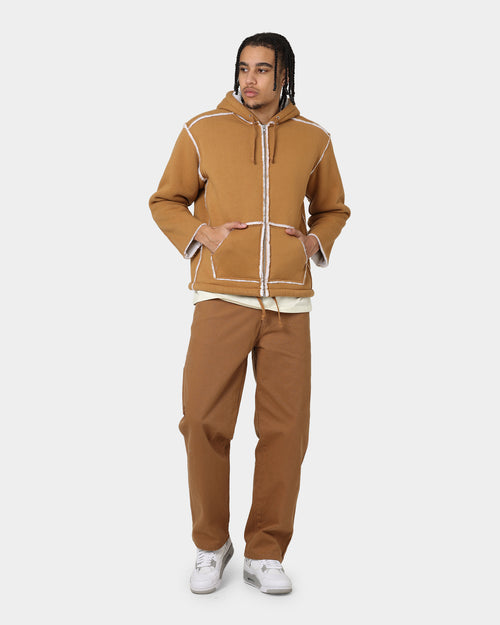 Dickies Relaxed Fit Duck Jeans Rinsed Timber Brown