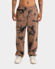 XXIII Aldo Paint Splatter Pants Brown/Black