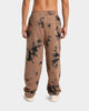 XXIII Aldo Paint Splatter Pants Brown/Black
