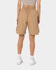 XXIII Dario Wide Leg Cargo Shorts Brown