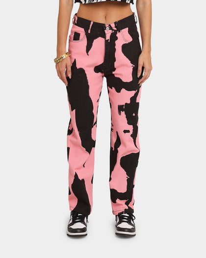 XXIII Ennio Tie Dye Pants Black/Pink