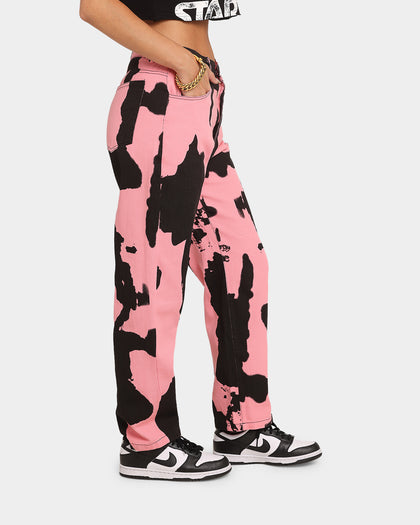 XXIII Ennio Tie Dye Pants Black/Pink