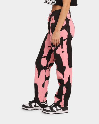 XXIII Ennio Tie Dye Pants Black/Pink