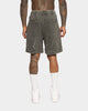 XXIII Santo Paint Splatter Shorts Dark Grey