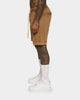 XXIII Santo Paint Splatter Shorts Tan