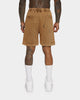 XXIII Santo Paint Splatter Shorts Tan