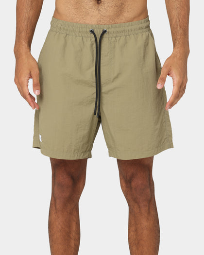 DOPE Miami Nylon Shorts Olive