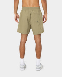DOPE Miami Nylon Shorts Olive