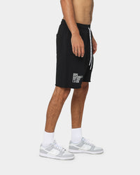 DOPE Venice Fleece Shorts Black/White