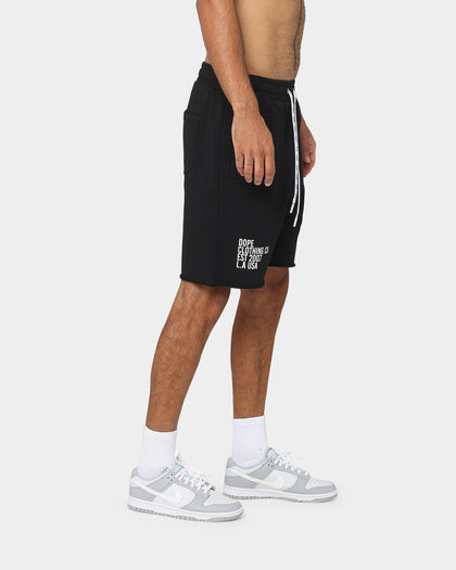 DOPE Venice Fleece Shorts Black/White