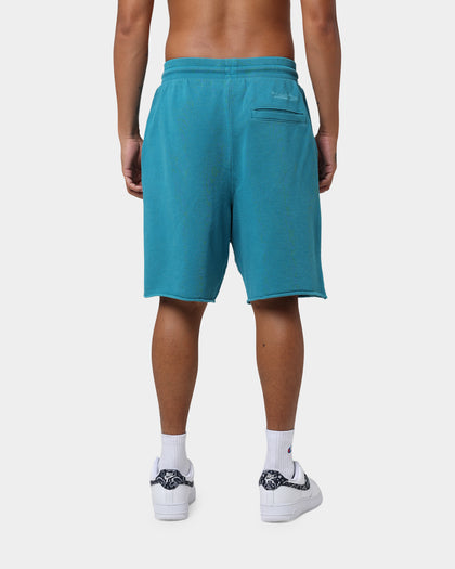 Mitchell & Ness Miami Dolphins Centre Block Shorts Faded Teal