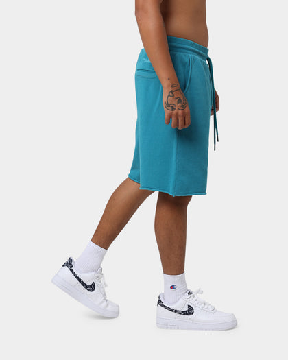 Mitchell & Ness Miami Dolphins Centre Block Shorts Faded Teal