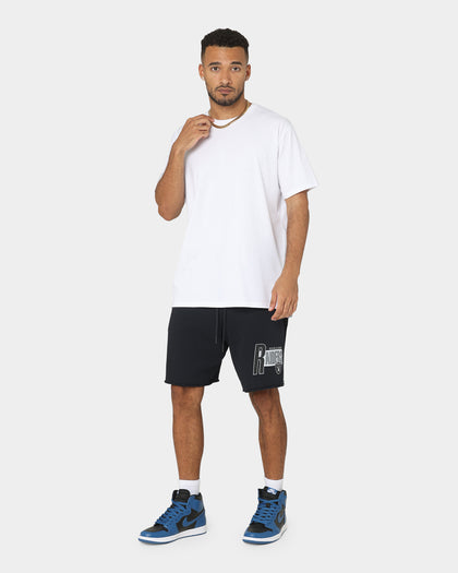 Mitchell & Ness Las Vegas Raiders Centre Block Shorts Faded Black
