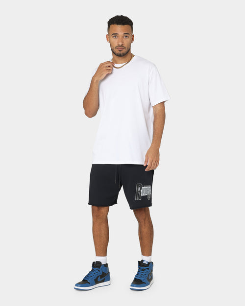 Mitchell & Ness Las Vegas Raiders Centre Block Shorts Faded Black
