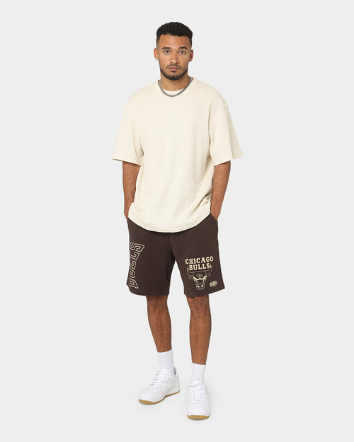 Mitchell & Ness Chicago Bulls Shorts Baroque Brown