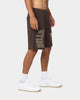 Mitchell & Ness Chicago Bulls Shorts Baroque Brown