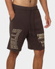 Mitchell & Ness Chicago Bulls Shorts Baroque Brown