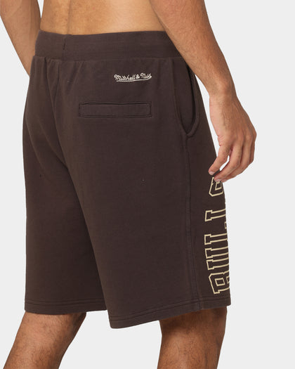 Mitchell & Ness Chicago Bulls Shorts Baroque Brown