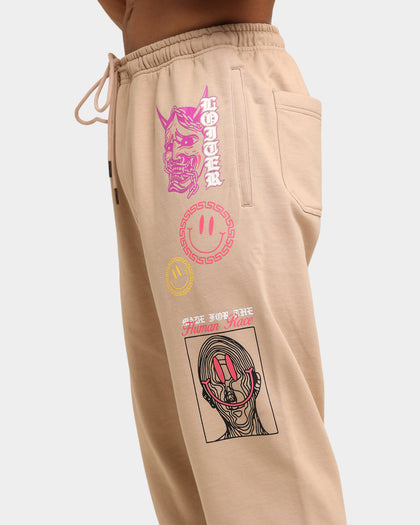 Loiter Hydra Track Pants Tan
