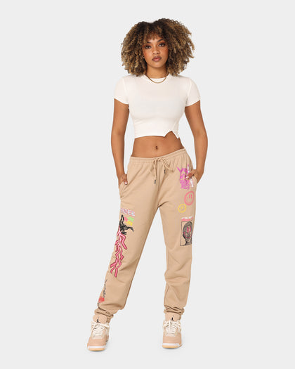 Loiter Hydra Track Pants Tan