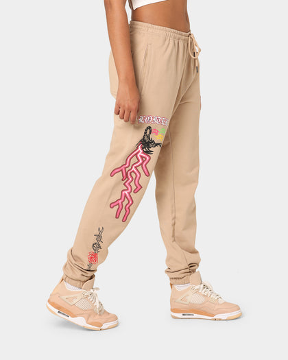 Loiter Hydra Track Pants Tan