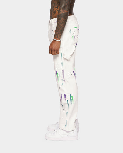 XXIII Cesare Painters Jeans White