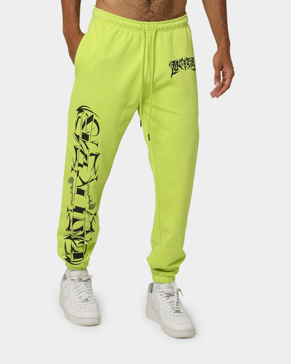 Loiter Anarchy Track Pants Neon Green