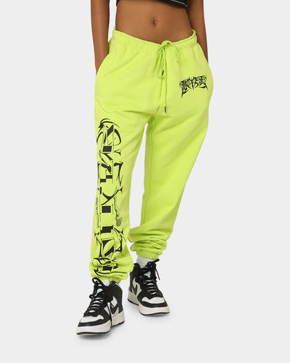 Loiter Anarchy Track Pants Neon Green