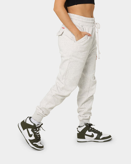 Carre Forme Relaxed Track Pants Light Grey