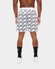 Carre Laluxe Sweat Shorts White/Black