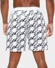 Carre Laluxe Sweat Shorts White/Black