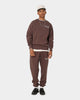 Carre Premium Motion Sweat Pants Dark Brown