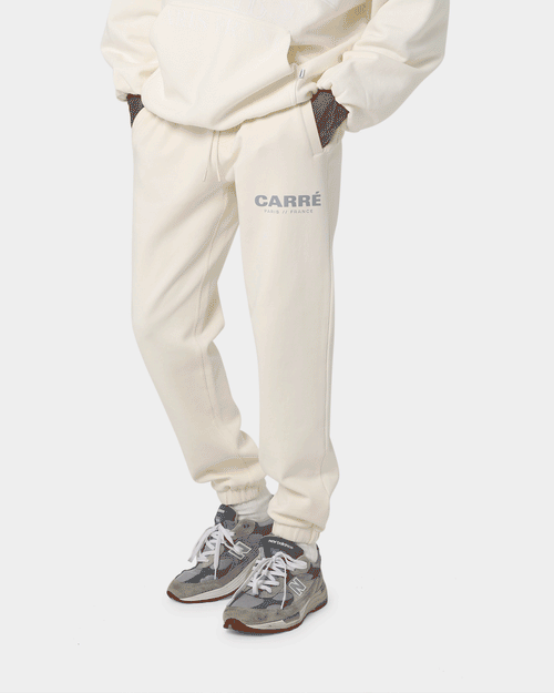 Carre Premium Motion Sweat Pants Off White