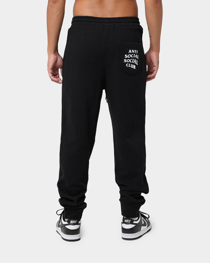 Anti Social Social Club Official Sweat Pants Black