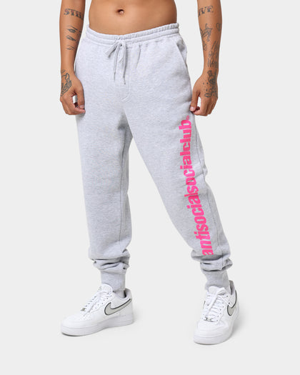 Anti Social Social Club Official Sweat Pants Grey