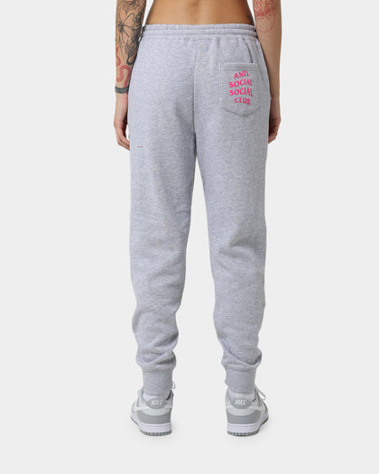 Anti Social Social Club Official Sweat Pants Grey