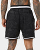 Saint Morta Paisley Olympus Ball Shorts Black/Black