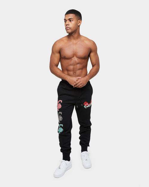 Carre Volle Rose Sweat Pants Black