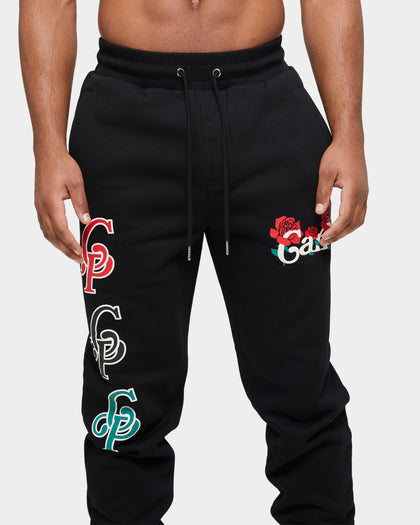 Carre Volle Rose Sweat Pants Black