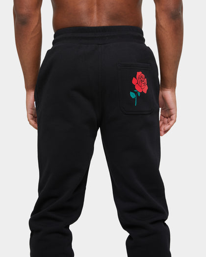 Carre Volle Rose Sweat Pants Black