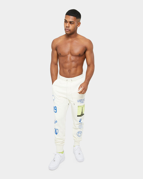 Carré Worldwide Classic Track Pants Off White