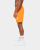 Carre Worldwide Slide Shorts Burnt Orange