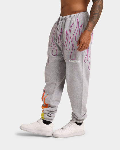 Loiter Combat Track Pants Grey