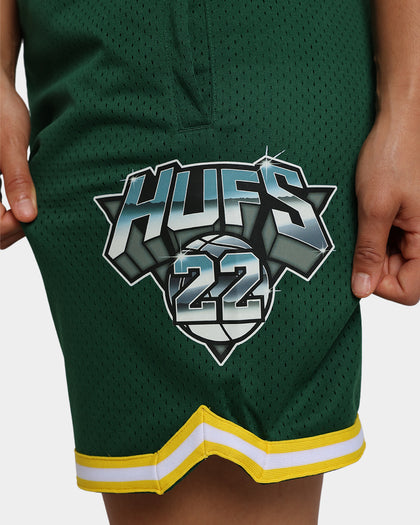 HUF Basketball Shorts Green